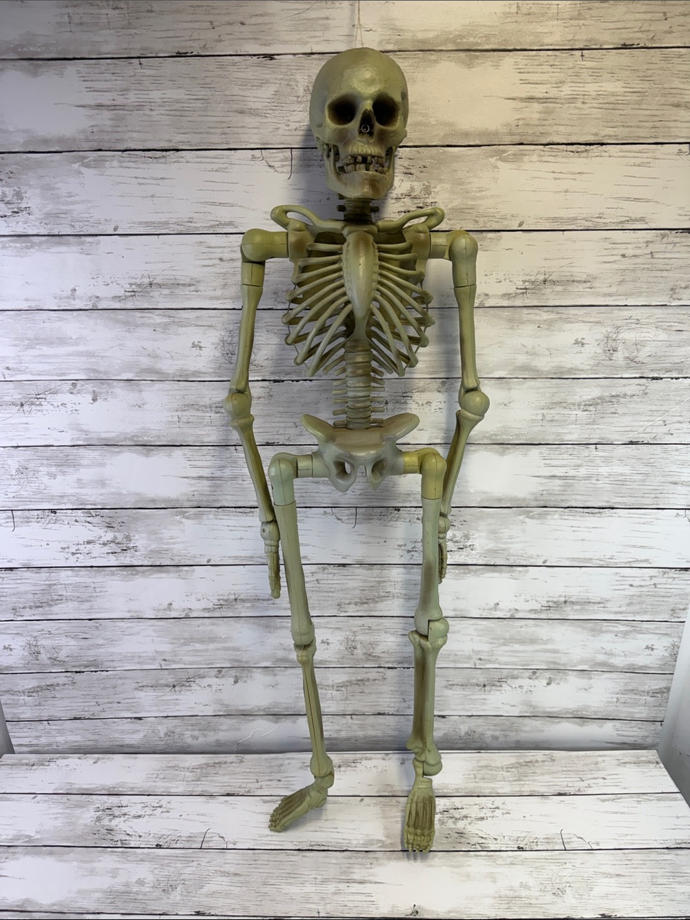 Halloween skeleton 36” H sensor activated and says several phrases